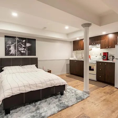 Modern, Basement Apartment, Close To Airport Toronto Exterior photo