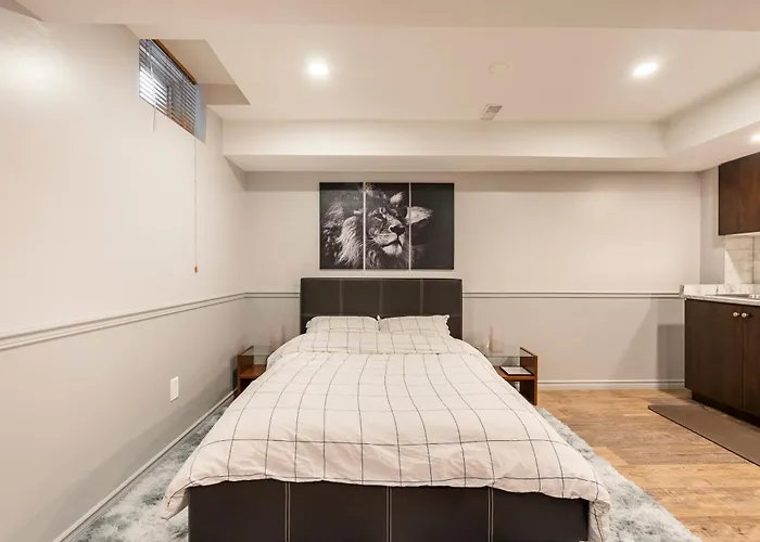 Modern, Basement Apartment, Close To Airport