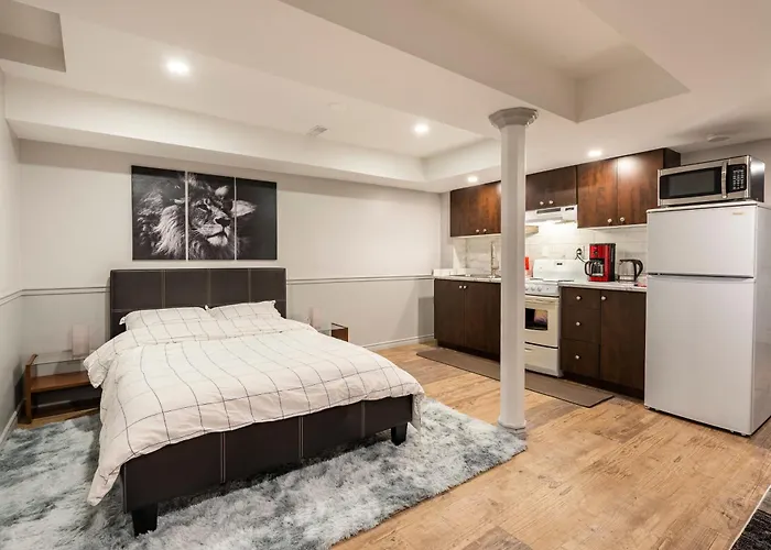 Modern, Basement Apartment, Close To Airport
